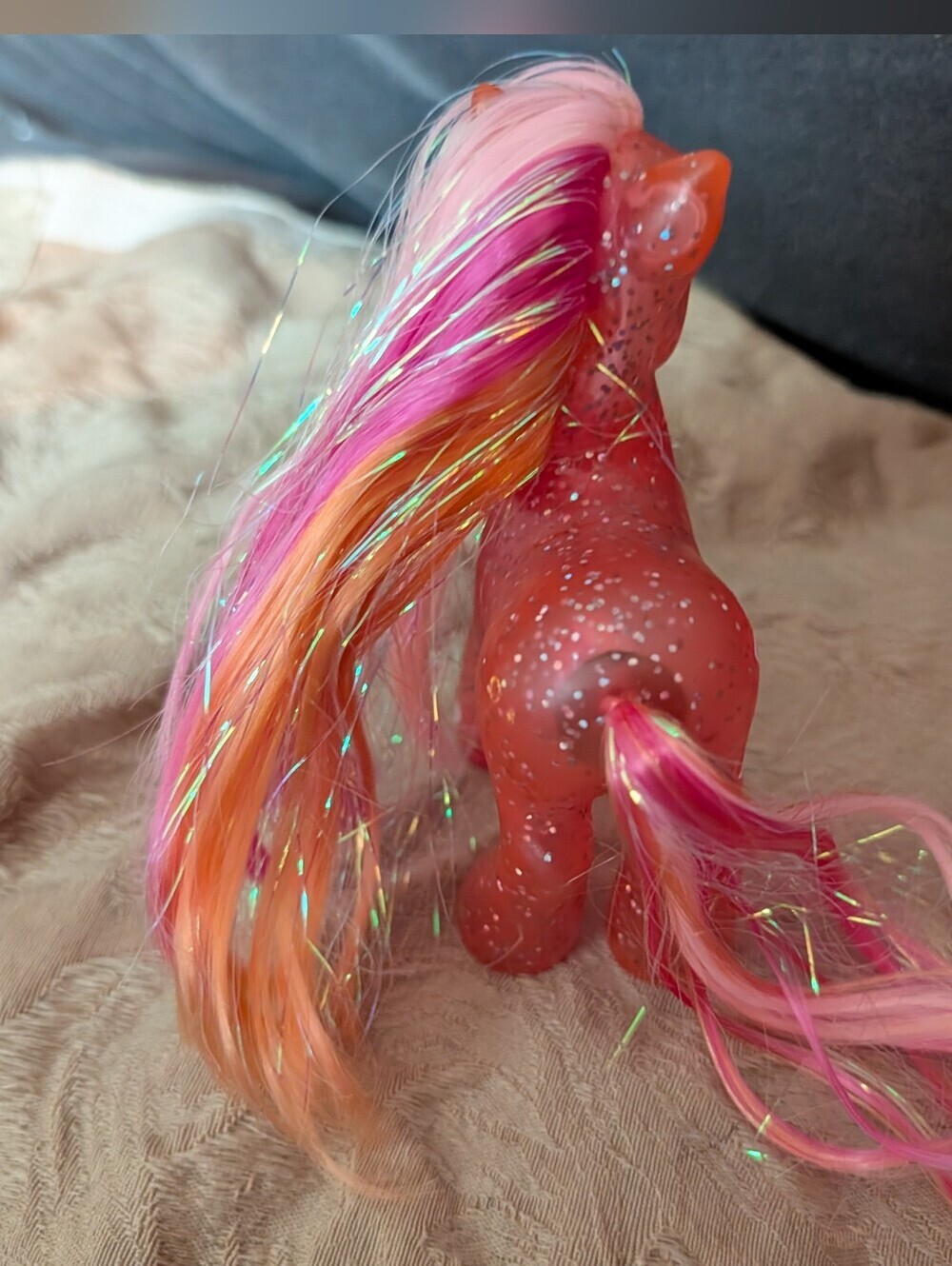 Vintage My Little Pony G3 Secret Wish Glitter Translucent 2004 Hasbro MLP - Picture 5 of 6